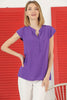 Women's Button Detail Top - WST454