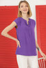 Women's Button Detail Top - WST454