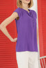 Women's Button Detail Top - WST454