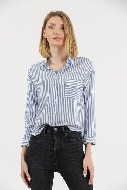 Women's Button Detail Top - WST457