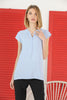 Women's Button Detail Top - WST459