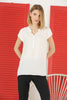 Women's Button Detail Top - WST461