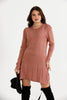 Womens Knitted Pattern Detail Dress MEWKND463