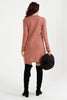 Womens Knitted Pattern Detail Dress MEWKND463