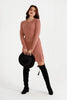 Womens Knitted Pattern Detail Dress MEWKND463