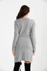 Womens Knitted Pattern Detail Dress MEWKND464