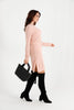 Womens Knitted Pattern Detail Dress MEWKND470