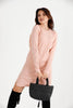 Womens Knitted Pattern Detail Dress MEWKND470