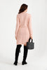 Womens Knitted Pattern Detail Dress MEWKND470