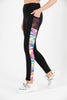 Women's Contrast Panel Pocket Detail Active Wear Leggings - WAL167