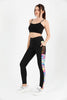 Women's Contrast Panel Pocket Detail Active Wear Leggings - WAL167