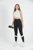 Women's Striped Detail Active Wear Leggings - WAL175