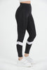 Women's Striped Detail Active Wear Leggings - WAL175