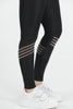 Women's Striped Detail Active Wear Leggings - WAL177