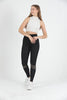 Women's Striped Detail Active Wear Leggings - WAL177