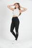 Women's Striped Detail Active Wear Leggings - WAL177