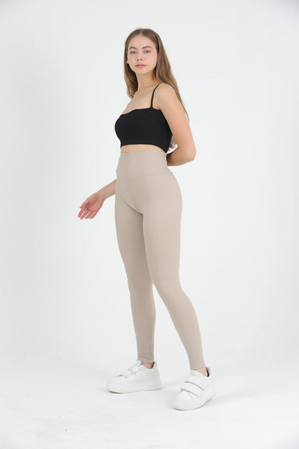 Women's Textured Detail Active Wear Leggings - WAL183