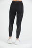 Women's Mesh Panel Detail Active Wear Leggings - WAL187