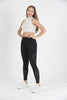 Women's Mesh Panel Detail Active Wear Leggings - WAL187