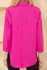 Women's Back Front Button Detail Shirt Top - WST513