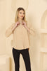 Women's Back Front Button Detail Shirt Top - WST515