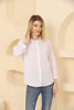 Women's Back Front Button Detail Shirt Top - WST516