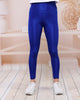 Women's Shiny Finish Detail Active Wear Leggings - WAL154