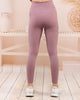 Women's Soft Finish Detail Active Wear Leggings - WAL149