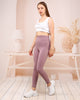 Women's Soft Finish Detail Active Wear Leggings - WAL149