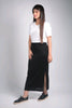 Womens Knitted Side Slit Skirt - MWSKIR13