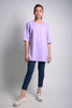 Women's Oversized Striped Cotton T-Shirt MEPST47