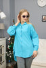 Women's Oversized Button Detail Shirt Top - WST244