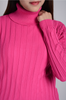 Women's Knitted High Neck Sweater by Memnu - MEWS14