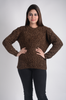 Women's Velvety Finish Knitted Sweater by Memnu - MEWS63