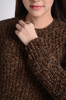 Women's Velvety Finish Knitted Sweater by Memnu - MEWS63